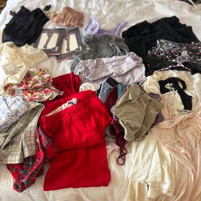 Big Lot of Women's Pajamas, Tank Tops, Thermals, Camisoles, etc. - Lands End, Winters Silk, NWT