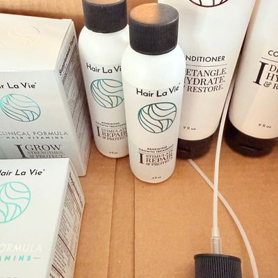 Hair La Vie Hair Care & Supplement Lot – Vitamins, Shampoo & Conditioner