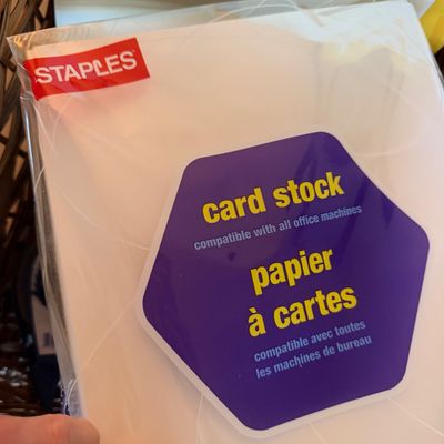 Big Lot Office Supplies in 4 Baskets