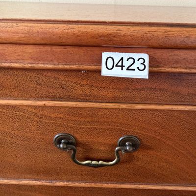 Vintage 2-Door Wooden Server / Sideboard Cabinet with Shelves
