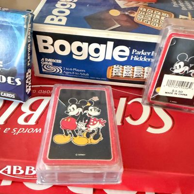 Boardgames, Playing Cards, Toys Lot