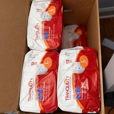 Lot of 13 New Packages of Adult Protective Garments – LivDry & Tranquility