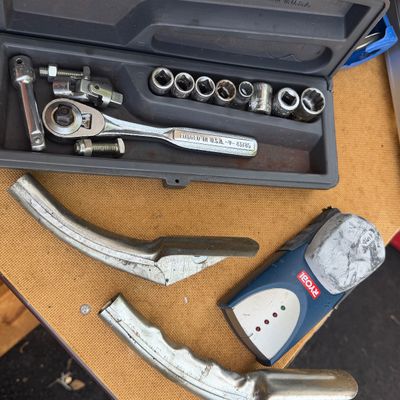 Big Lot Hand Tools, Boxes of Nails, Garage Equipment
