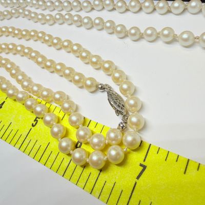 Mixed Costume Jewelry Lot - Bracelets, Necklaces, Ring, Watch, Pearls
