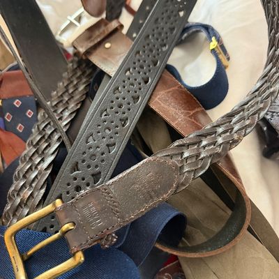 Big Lot Mens Ties, Belts, Suspenders