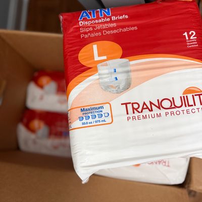 Lot of 13 New Packages of Adult Protective Garments – LivDry & Tranquility