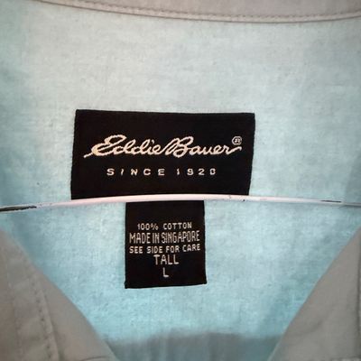 Mens Clothing Lot - Eddie Bauer, Lands End, Tommy Hilfiger, Oscar De La Renta