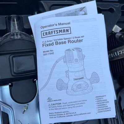 Craftsman Router & 2 Actron Automotive Diagnostic Tools – Vintage Tool Lot