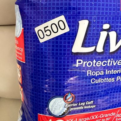 Lot of 13 New Packages of Adult Protective Garments – LivDry & Tranquility