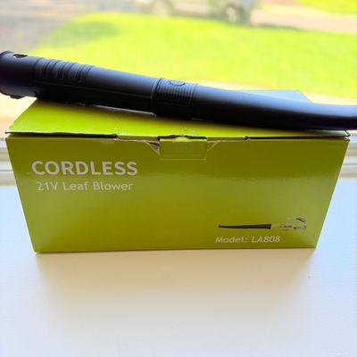 Cordless 21V Leaf Blower – Model LA808 – Complete With Battery & Charger
