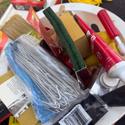 Big Lot New in Package Garage Items - Tools, Garden, Painting, Etc.