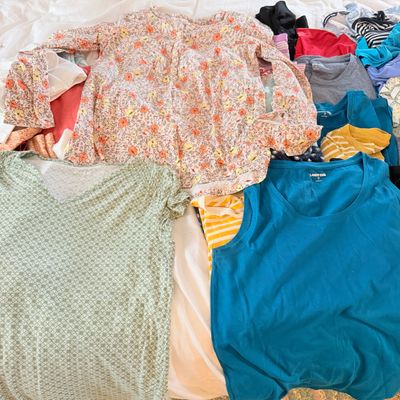30+ Lot Women’s Tops Sz S-M Lands End, L.L. Bean