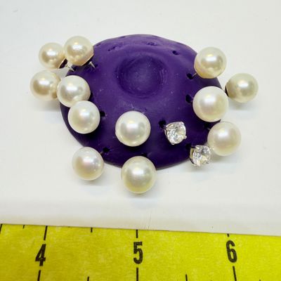 Sterling Silver Jewelry Lot - Earrings, Pendant, Pearls