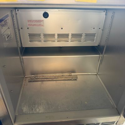 Undercounted fridge