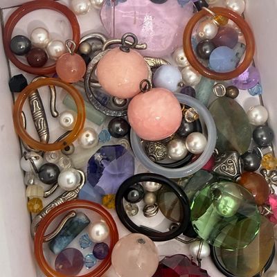 Big Costume Jewelry Lot - Necklaces, Pendants, Brooches & More!