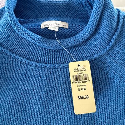 3 New w Tags Women’s Knits Sweaters - L.L. Bean, Simply Vera