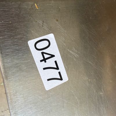 Undercounted fridge