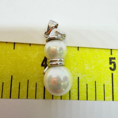 Sterling Silver Jewelry Lot - Earrings, Pendant, Pearls
