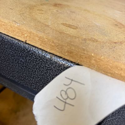 Heavy-Duty Steel Workbench with Pegboard Back & 2 Drawers