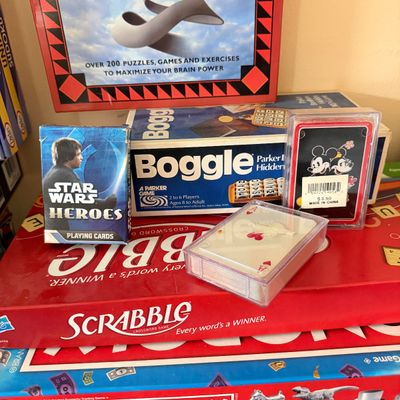 Boardgames, Playing Cards, Toys Lot