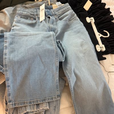 Lot of 8 New w Tags Women’s Jeans, Pants, Skirt - DKNY, Calvin Klein, Land's End