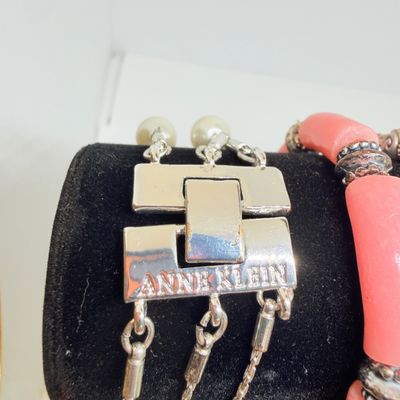 Mixed Costume Jewelry Lot - Bracelets, Necklaces, Ring, Watch, Pearls