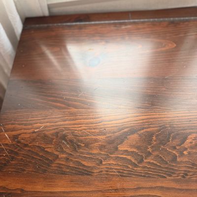 3-Piece Traditional Wood Furniture Lot – Ethan Allen Side Tables & Matching Cabinet