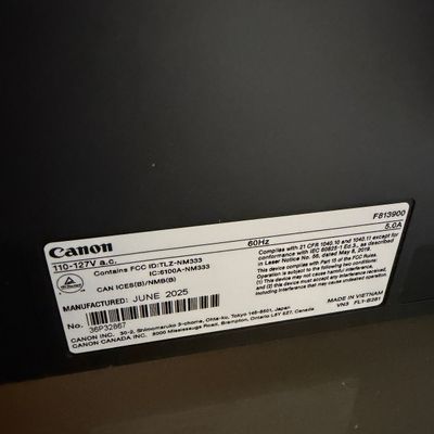 Canon ImageCLASS Multifunction Laser Printer/Copier/Scanner w. 9 Toner Cartridges