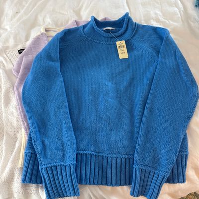 3 New w Tags Women’s Knits Sweaters - L.L. Bean, Simply Vera