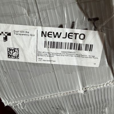 Lot of 2 New in Box JETO Twin Bed Frame & Berkshire Curtain Rod