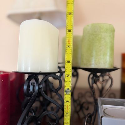 Large Decorative Candle Lot