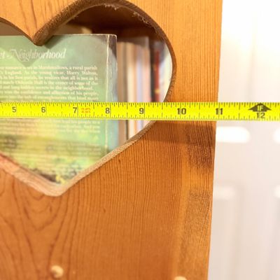 Decorative Wooden 5 Shelves Bookshelf w Books
