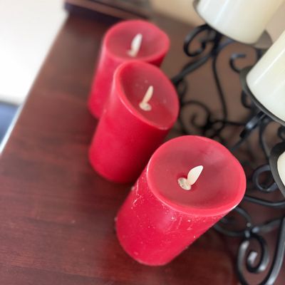 Large Decorative Candle Lot