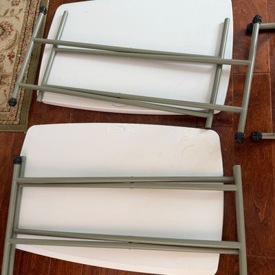 Set of 3 Everyday Home Folding Tables – Removable Legs