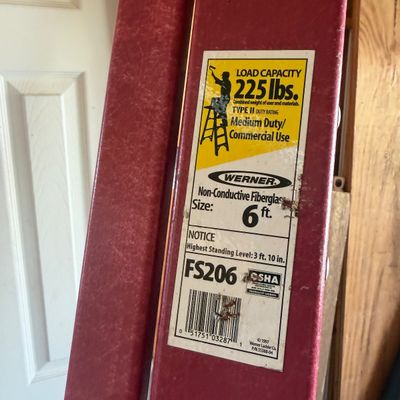 Lot of 2 Werner Ladders