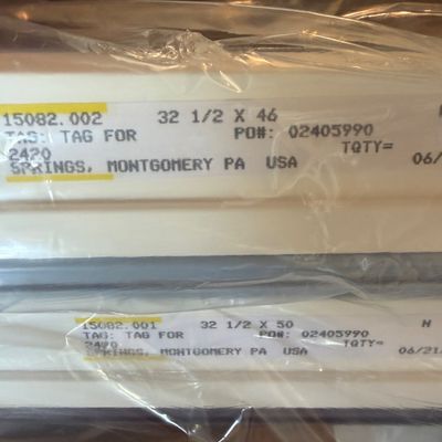 Lot of 8 New in Box Custom White Window Shades – Springs Window Fashions – 32½" x 46" & 32½" x 50"
