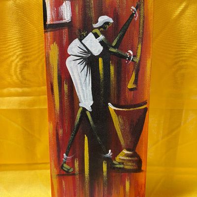 Sale Photo Thumbnail #19: A3-Art purchased in Ghana, Africa

8” x 19 3/4