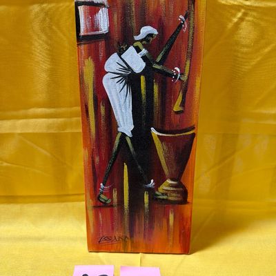 Sale Photo Thumbnail #16: A3-Art purchased in Ghana, Africa

8” x 19 3/4