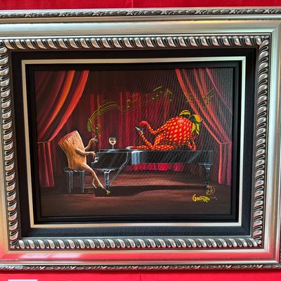 Sale Photo Thumbnail #28: Appraised value of $1650 in 2023
Please see photos for information regarding the work of art
Appraisal sheets from Parkwest Gallery will be included with purchase