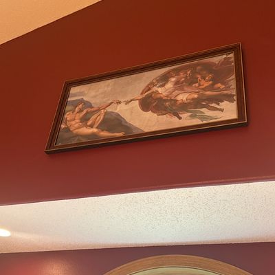 Sale Photo Thumbnail #142: A18-framed poster from the Vatican

God and Adam