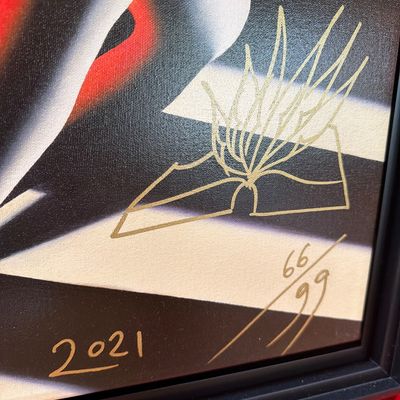 Sale Photo Thumbnail #59: A8-Uno Mattina by Mark Kostabi

Please see photos for details and information as well as as dimensions

Appraised in 2022 for $4950