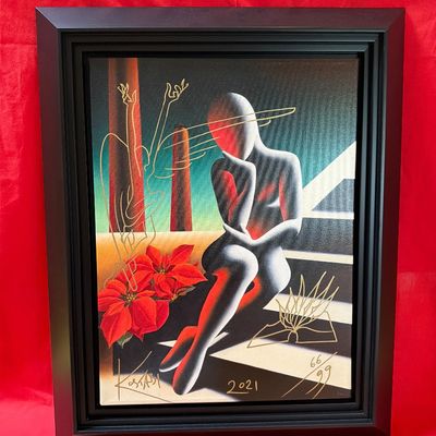 Sale Photo Thumbnail #57: A8-Uno Mattina by Mark Kostabi

Please see photos for details and information as well as as dimensions

Appraised in 2022 for $4950