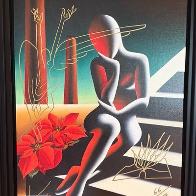Sale Photo Thumbnail #62: A8-Uno Mattina by Mark Kostabi

Please see photos for details and information as well as as dimensions

Appraised in 2022 for $4950