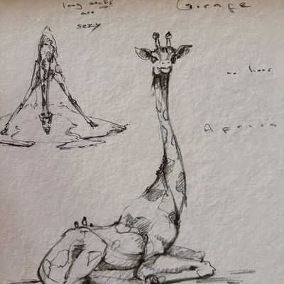 Sale Photo Thumbnail #72: A9-Nano Lopez Art-Giraffe