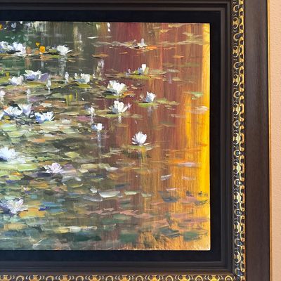 Sale Photo Thumbnail #151: A20-“Visiting Monet” - Marco Mavrovich
37”x61”

Appraised for $14,500 in May 2019