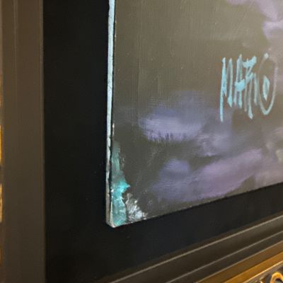 Sale Photo Thumbnail #156: A20-“Visiting Monet” - Marco Mavrovich
37”x61”

Appraised for $14,500 in May 2019