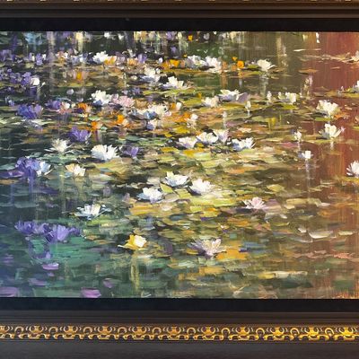 Sale Photo Thumbnail #152: A20-“Visiting Monet” - Marco Mavrovich
37”x61”

Appraised for $14,500 in May 2019