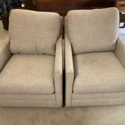 Sale Photo Thumbnail #41: Two Swivel Chairs 
