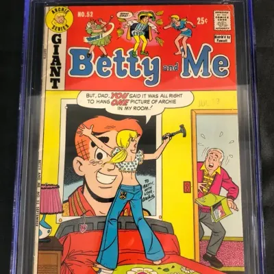 1973 Betty & Me Comic, CGC Graded