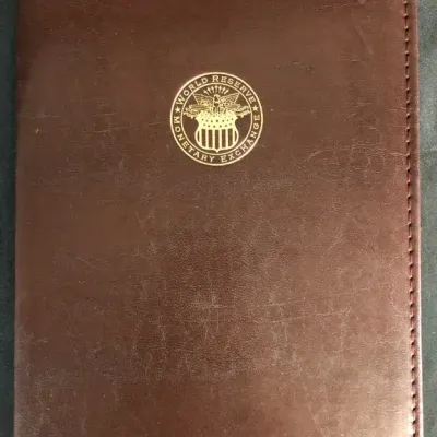 2003A Uncirculated/Uncut $2 Federal Reserve Notes in Binder, 4 Notes Total